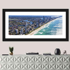 Gold Coast Surfers Paradise Skyline Wall Art
