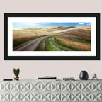 Dirt Road Through Tuscany Wall Art
