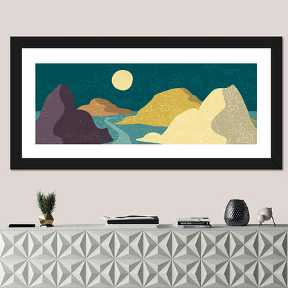 Minimalist Mountain Wall Art