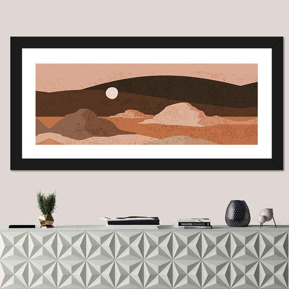 Mountains Minimalist Wall Art