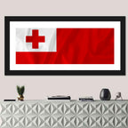 Tonga National Flag Wall Art