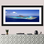 Bora Bora Turquoise Lagoon Wall Art