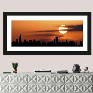 Chicago City Skyline Wall Art