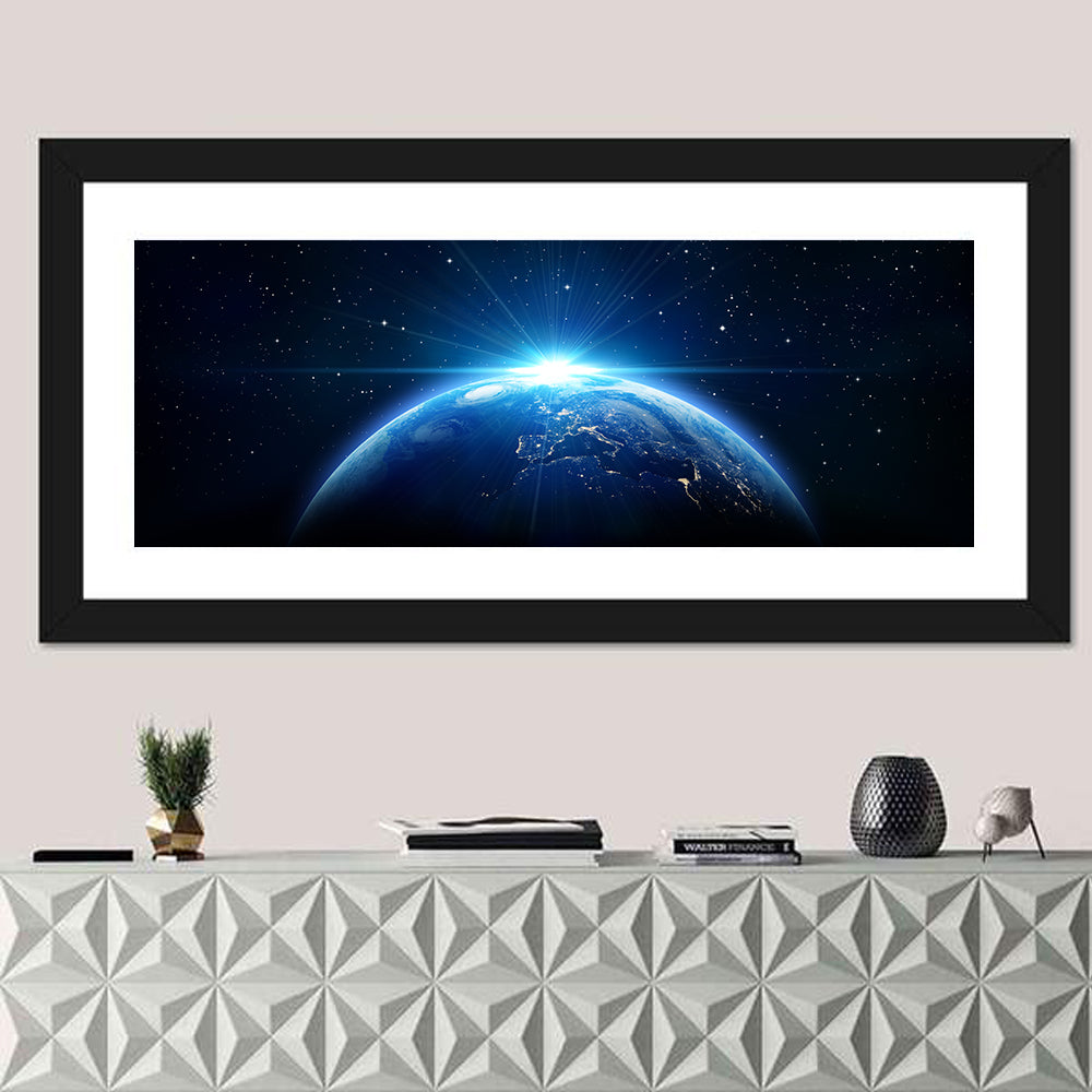 Planet Earth from Orbit Wall Art