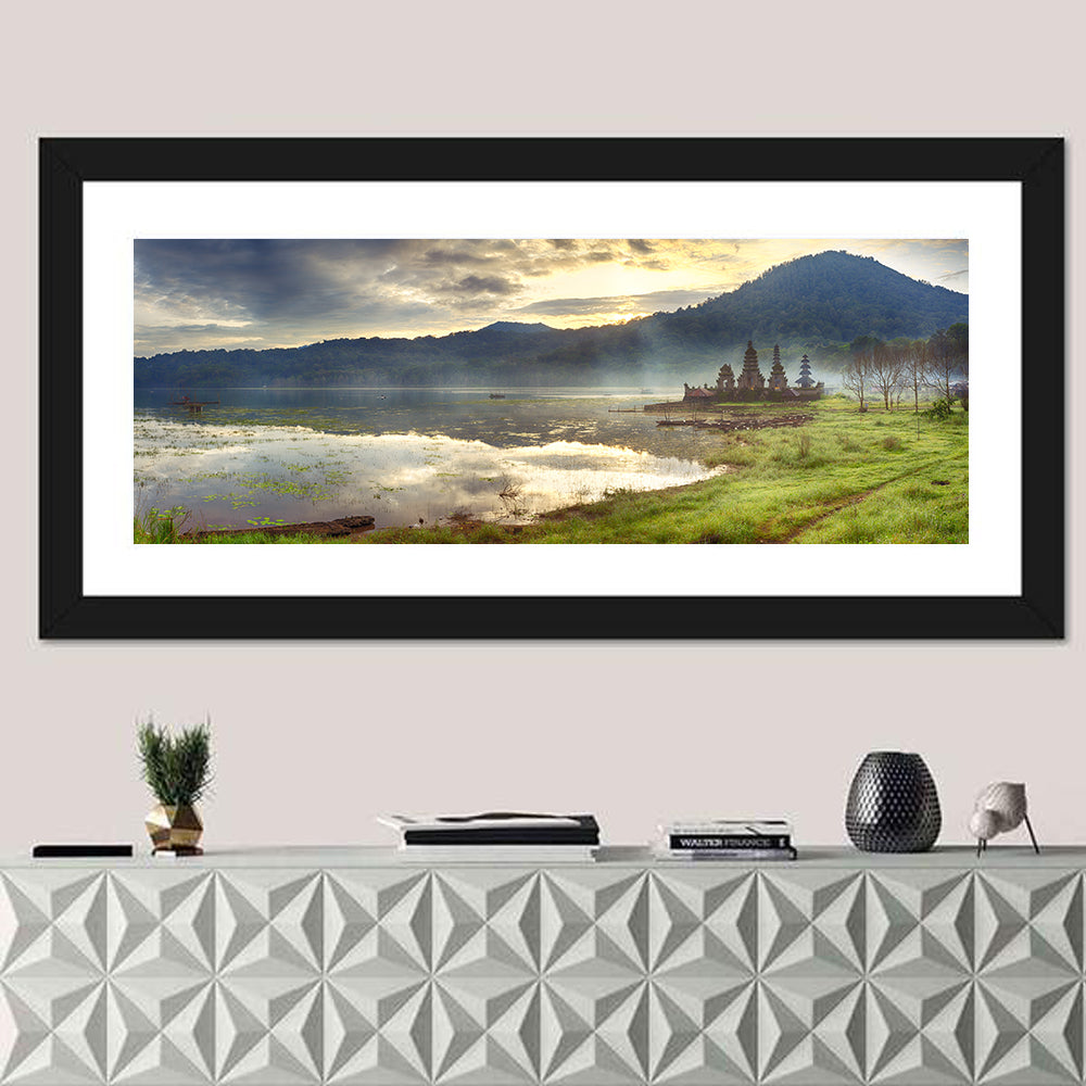 Pura Ulun Danu Beratan Reflection Wall Art
