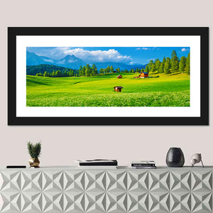 Valley In Alpine Mountains Austria Wall Art