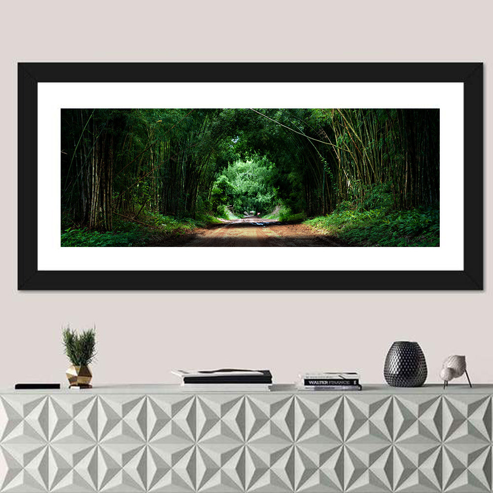 Bamboo Road in Kyoto Wall Art