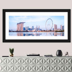 Singapore Marina Bay Skyline Wall Art