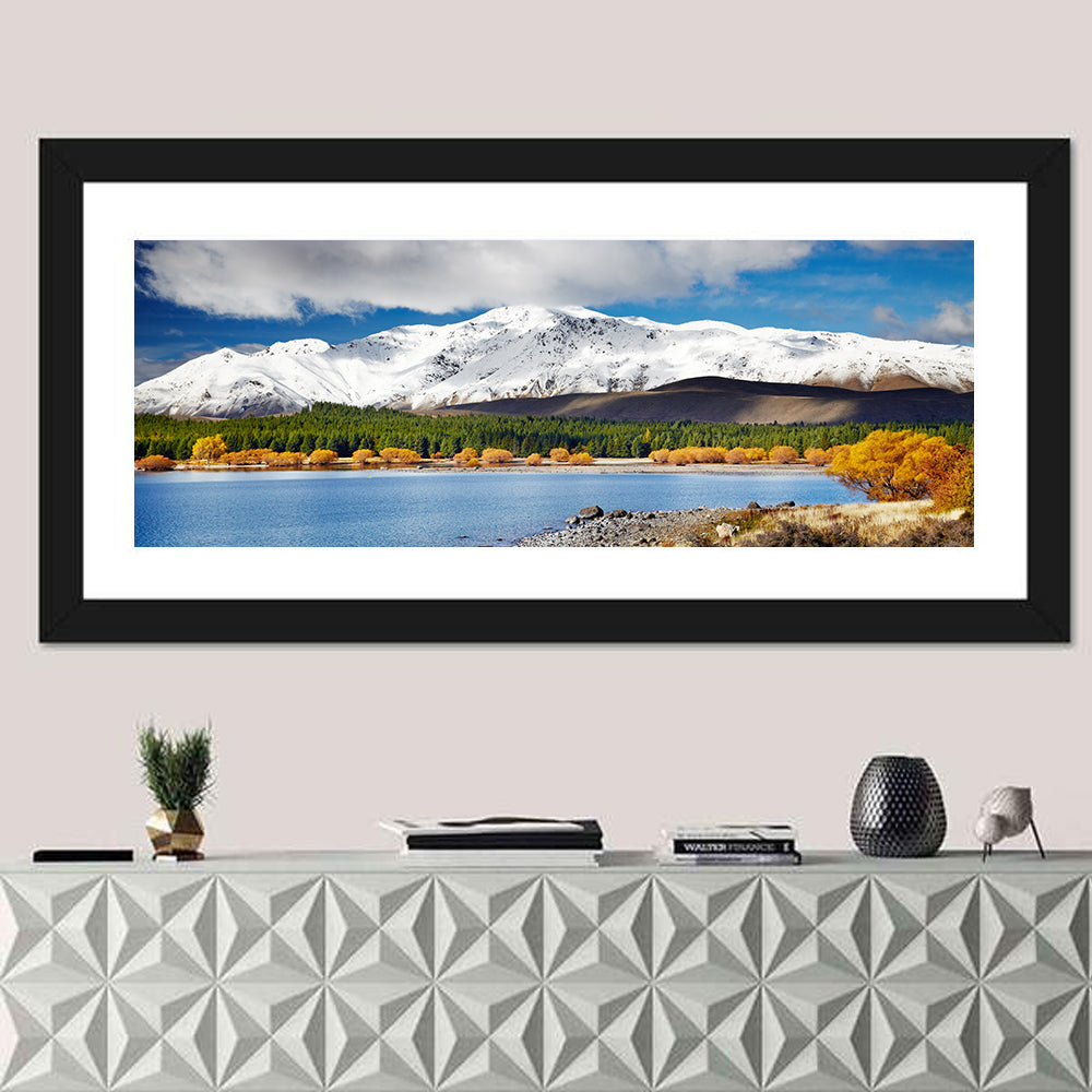 Lake Tekapo Autumn View Wall Art