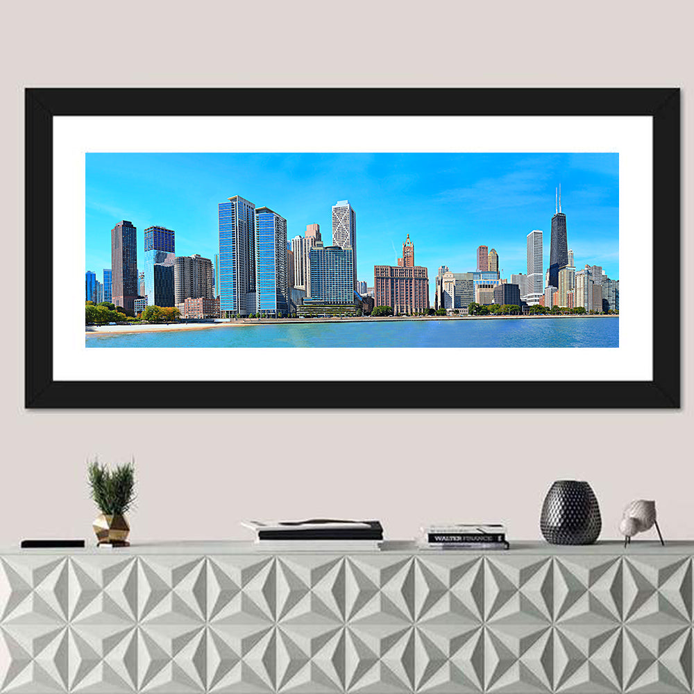 Chicago Lakeshore Skyline Wall Art