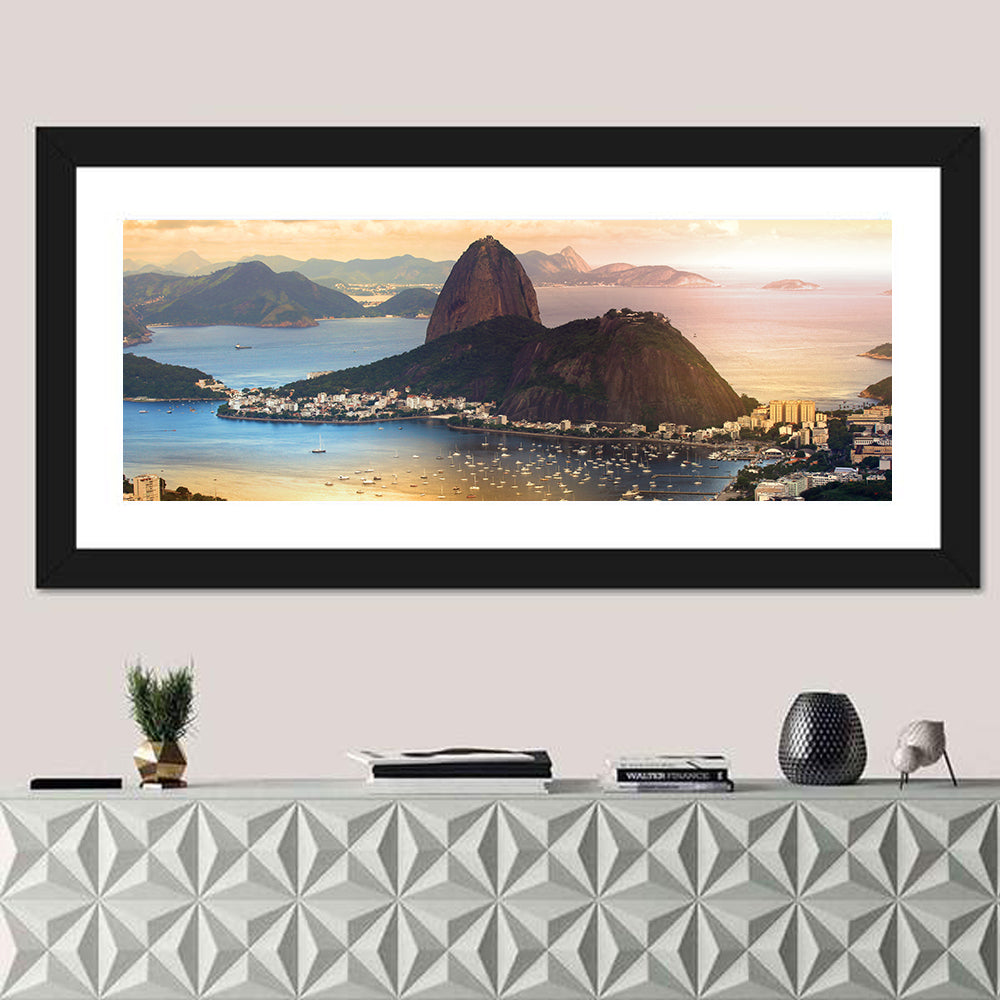 Rio Twilight Over Sugarloaf Mountain Wall Art