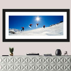 Snowboarder Jump Sequence Wall Art