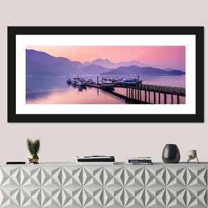 Lake In Nantou Taiwan Wall Art