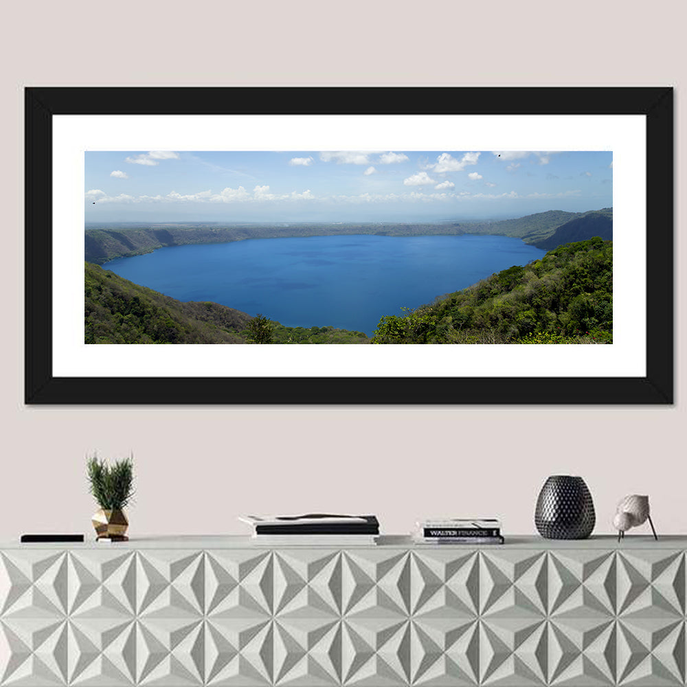 Serene Apoyo Crater Lake Wall Art