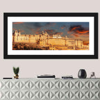 Amer Fort at Golden Dusk Wall Art