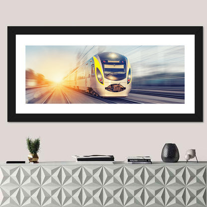 Modern High-speed Train Wall Art