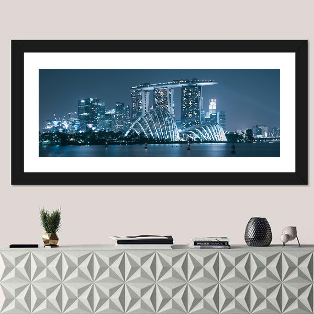 Singapore Marina Bay Skyline Wall Art