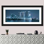 Singapore Marina Bay Skyline Wall Art