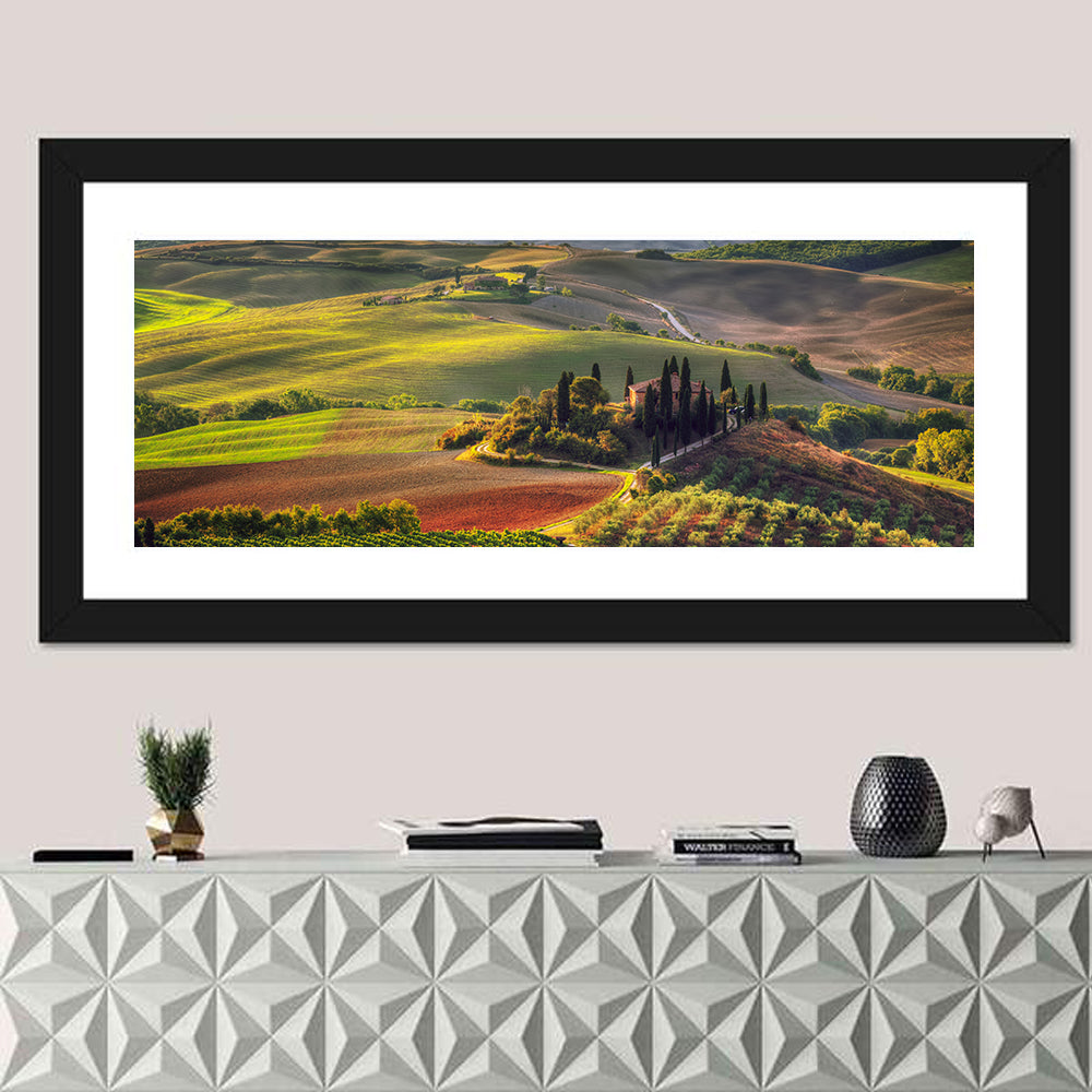 Val D'orcia Sunset Hills Wall Art