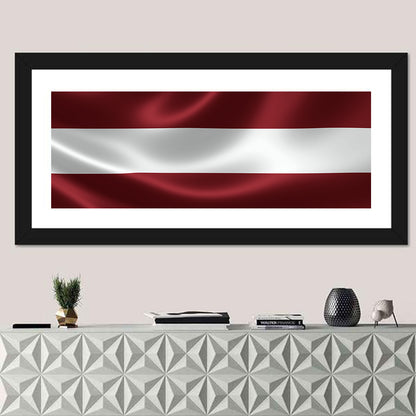 Flag Of Latvia Wall Art