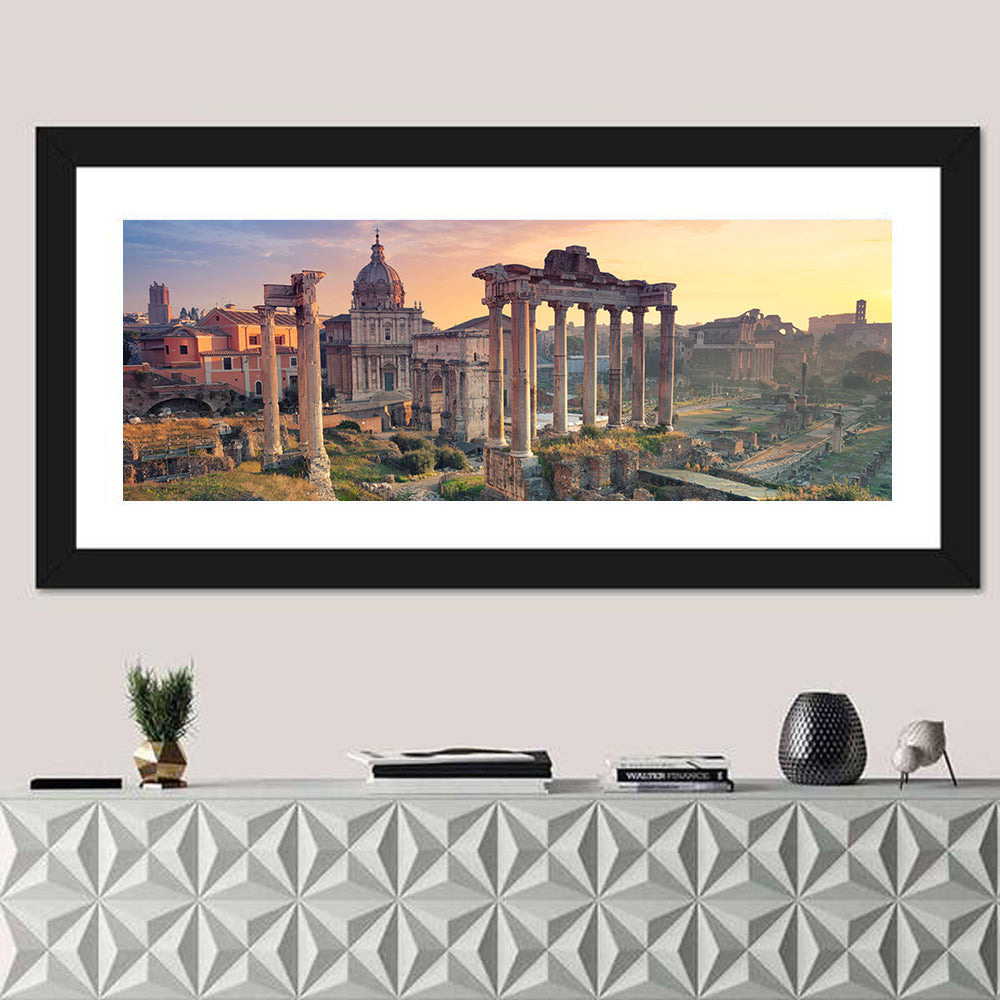 Roman Forum at Sunset Wall Art