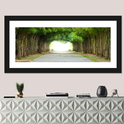 Kyoto Bamboo Canopy Walkway Wall Art