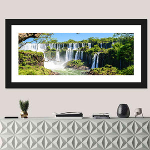 Iguazu Falls View From Argentina Wall Art