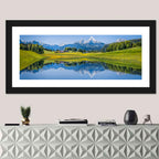Watzmann Summer Reflection Wall Art