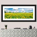 Yellow Dandelion Meadow Wall Art