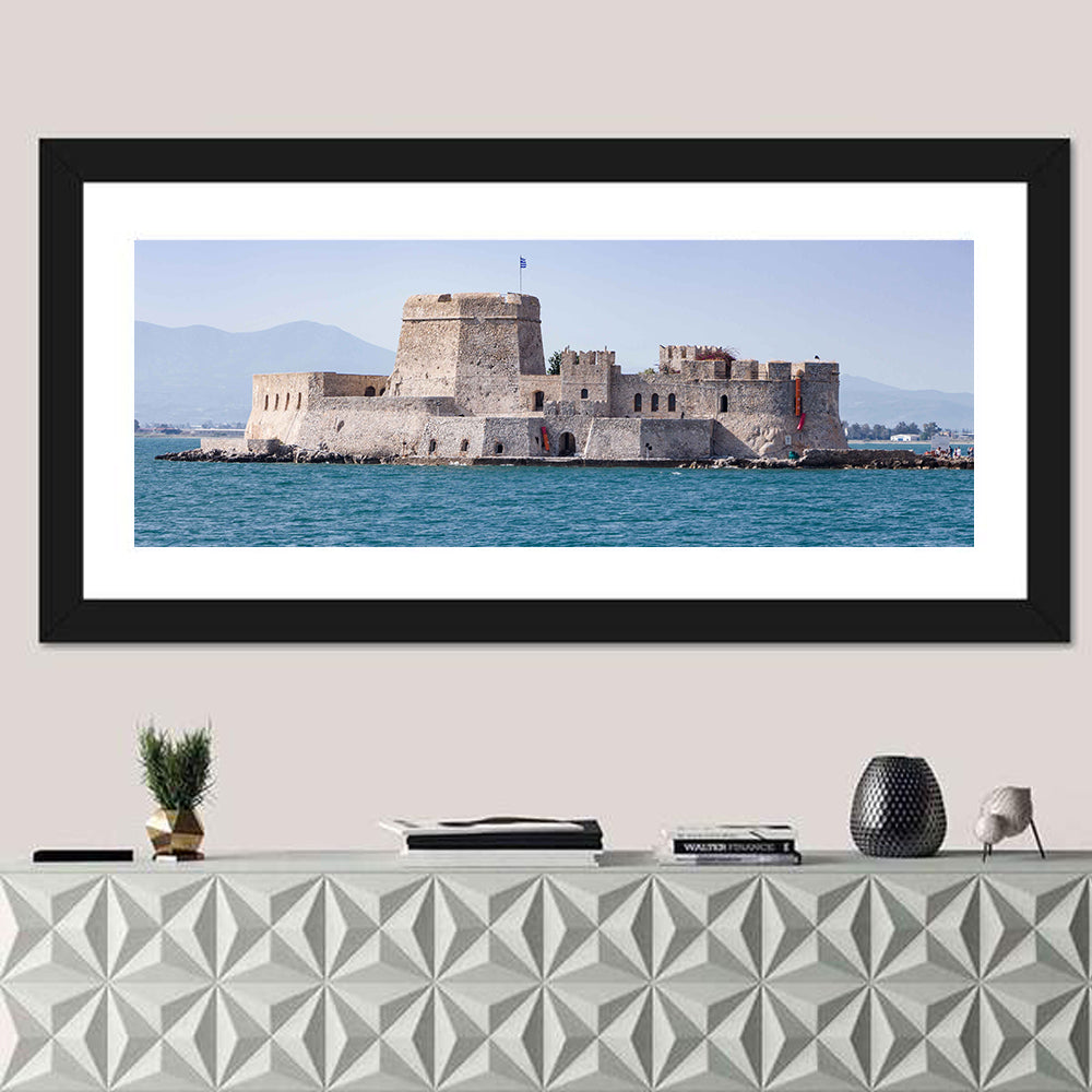 Bourtzi Castle at Sea, Nafplio Wall Art