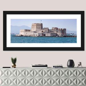 Bourtzi Water Fortress Of Nafplio Greece Wall Art