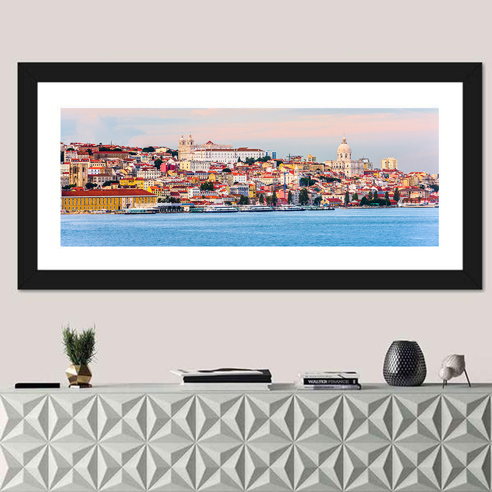 Lisbon Skyline with National Pantheon Wall Art