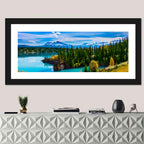 Abraham Lake Shoreline Wall Art