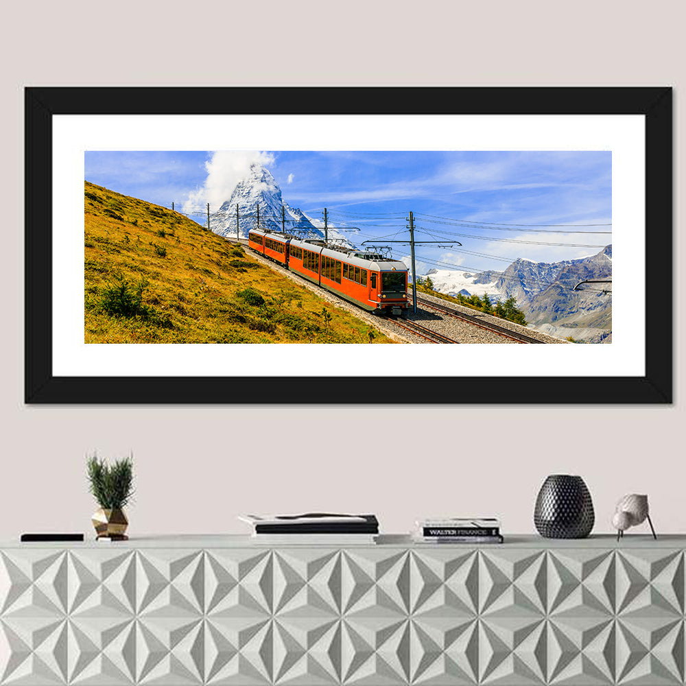 Gornergrat Railway at Zermatt Wall Art