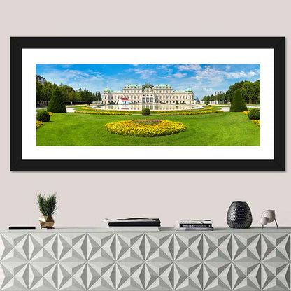 Belvedere Palace Garden View, Vienna Wall Art