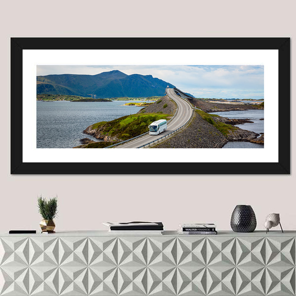 Atlantic Ocean Road In Norway Wall Art
