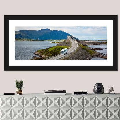 Atlantic Ocean Road In Norway Wall Art