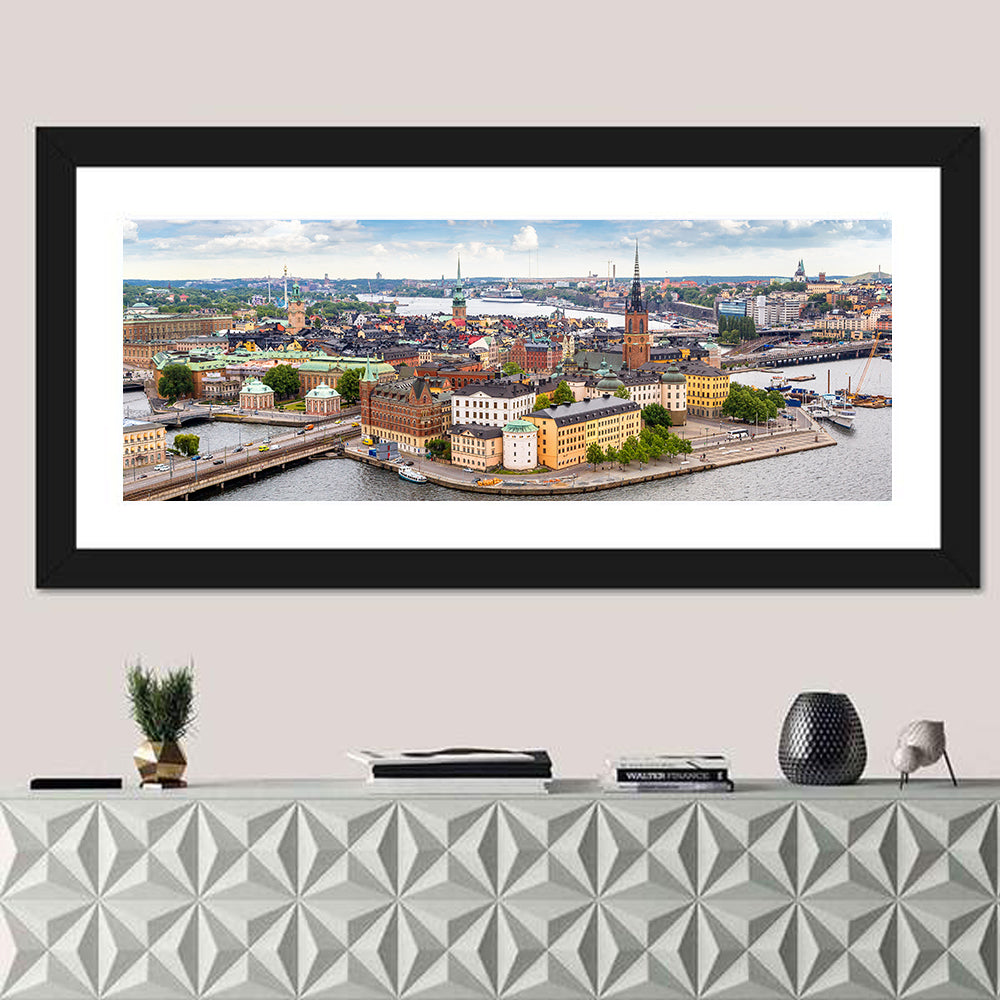 Gamla Stan Harbor, Stockholm Wall Art