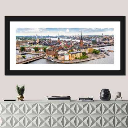 Gamla Stan Harbor, Stockholm Wall Art