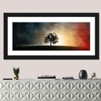 Tree Under Starry Sky Wall Art