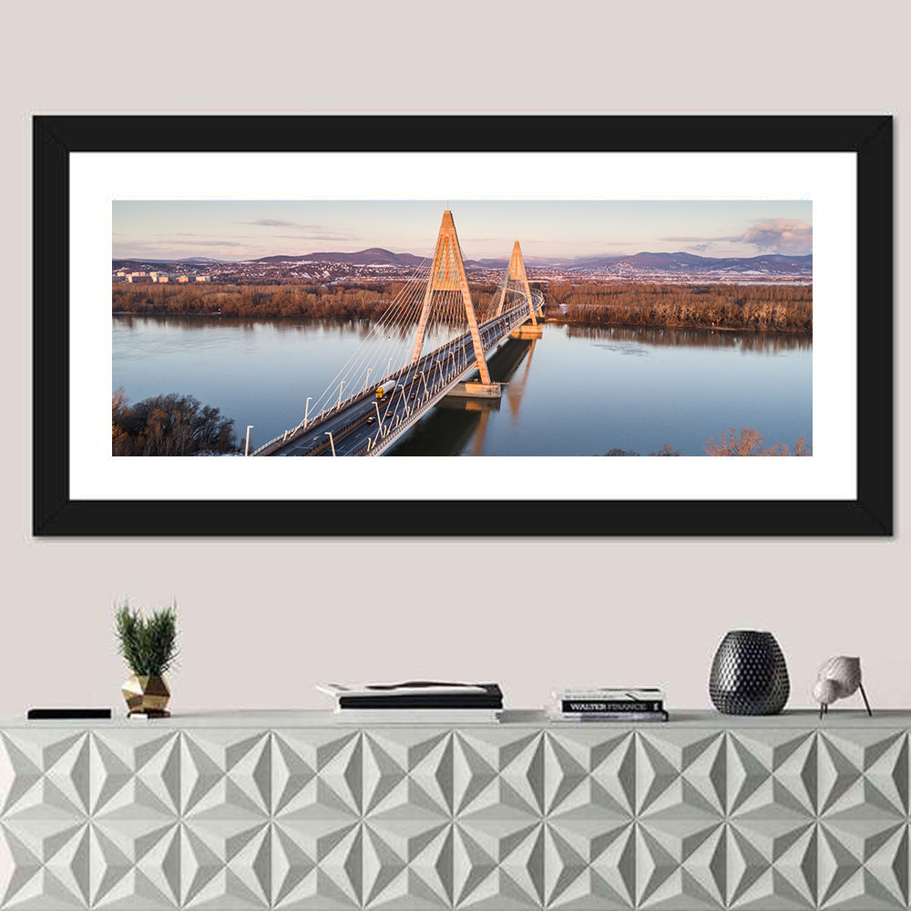 Megyeri Bridge Over the Danube Wall Art