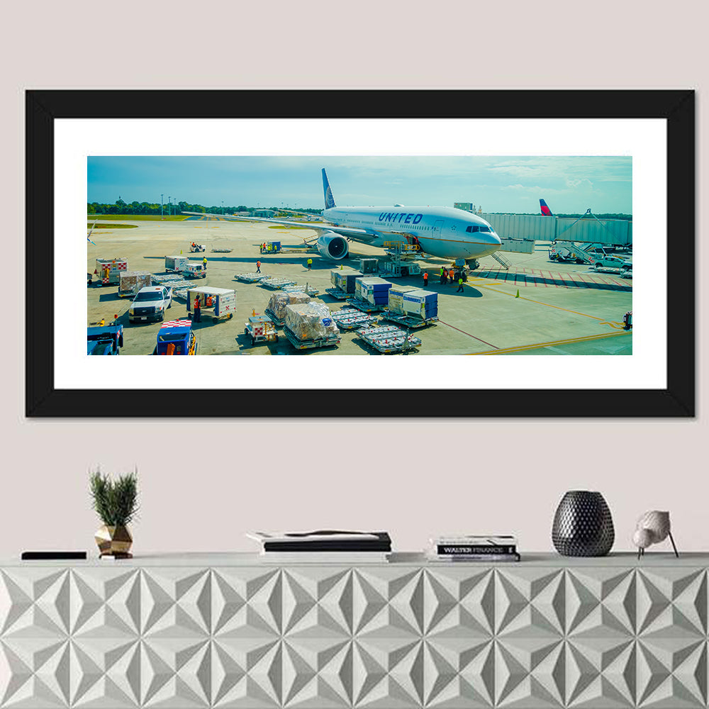 Cancun International Airport Tarmac Wall Art