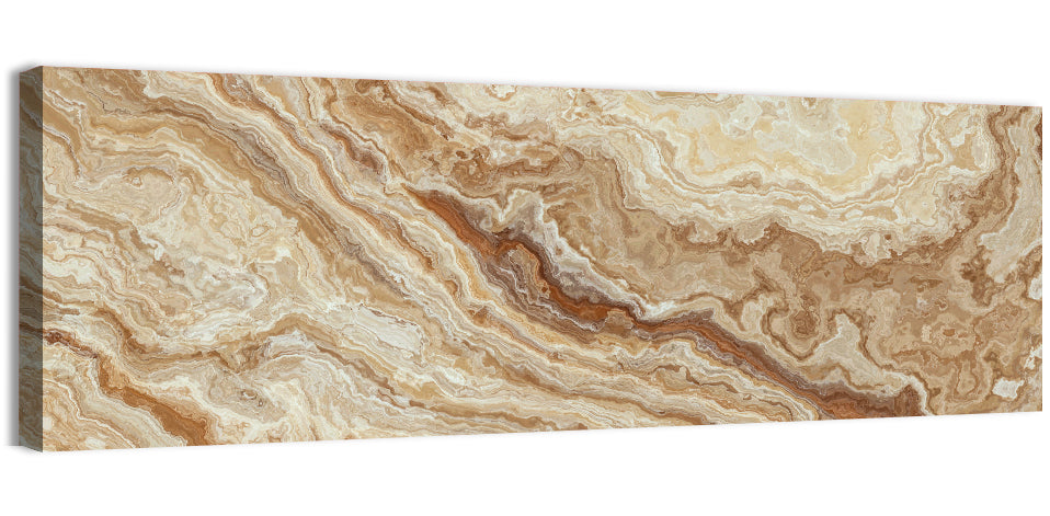 Honey Onyx Marble Illustration Wall Art