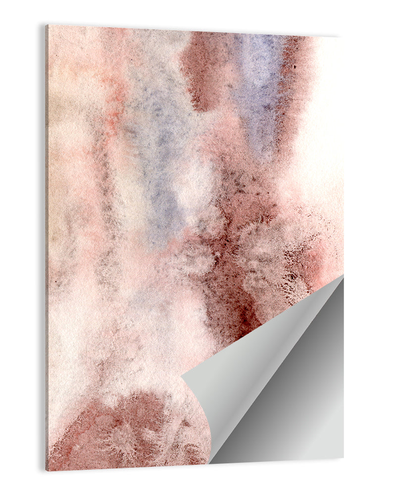 Pastel Ink Wash Illustration Wall Art