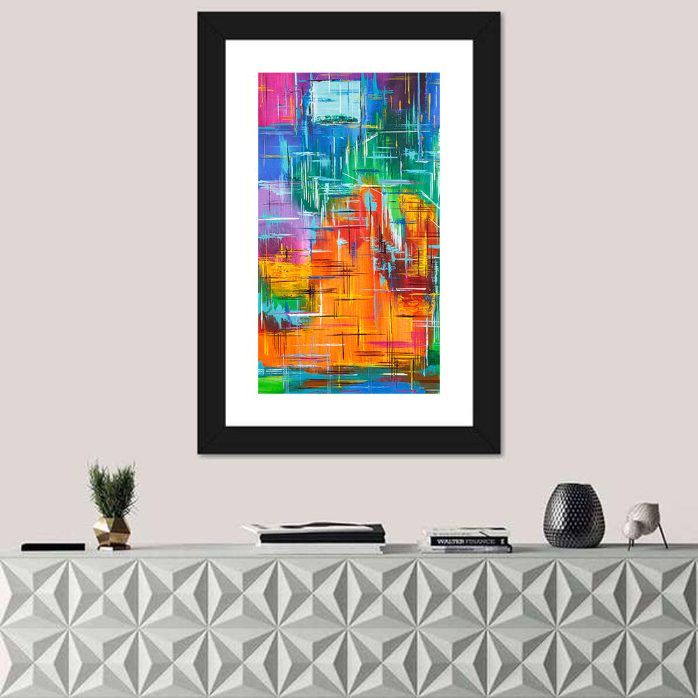 Colorful Oil Painting Wall Art