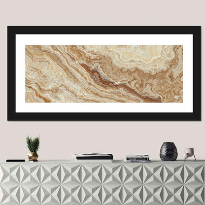 Honey Onyx Marble Illustration Wall Art