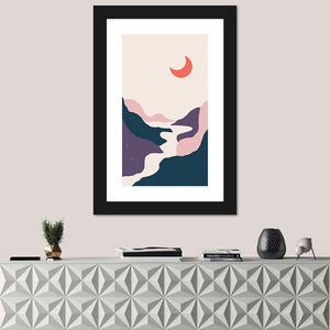 Stream Minimal Wall Art