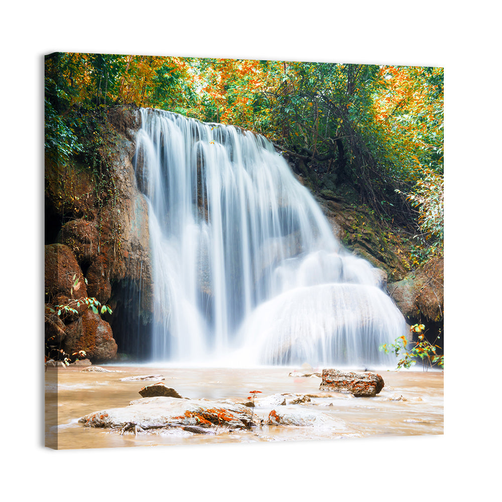 Planthong Waterfall Phuphaman Thailand Wall Art
