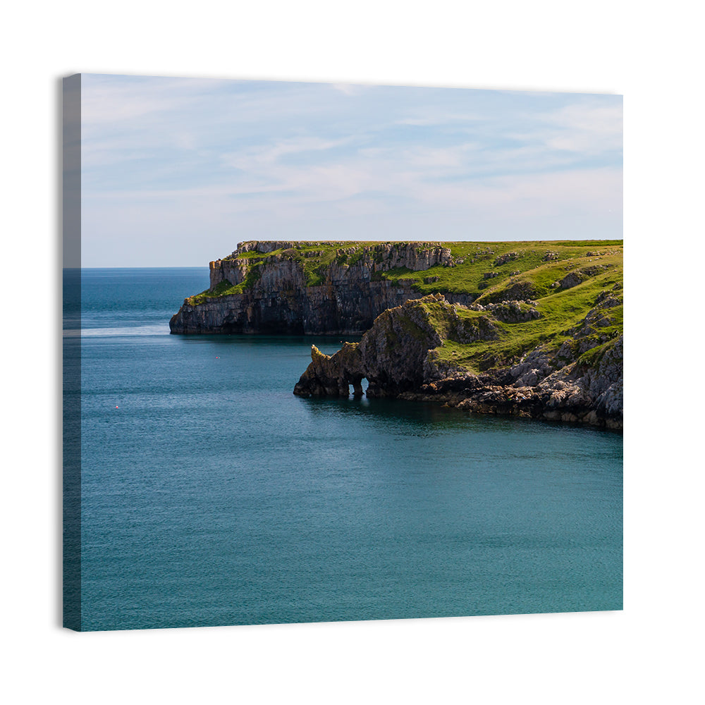 Barafundle Bay Clifftop and Sea Arch Wall Art