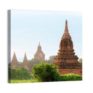 Ancient Pagodas In Bagan Myanmar Wall Art